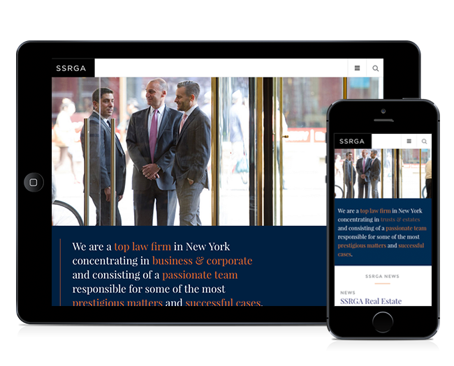 Law Firm, SSRGA, Launches New Website by Van West Media
